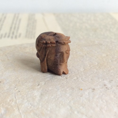 Memento mori carved wooden - memento,