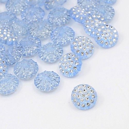 Acrylic shank button - 12,