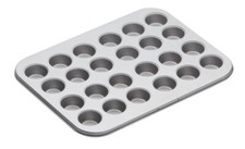 Kitchen Craft Non Stick 24 Mini 4cm Hole Canape Tart Tartlet Baking Sheet Tray