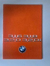 Original BMW E21 3 Series Brochure RARE COLLECTORS ITEM C.1970s