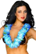 Blue Hawaiian Lei Fancy Dress