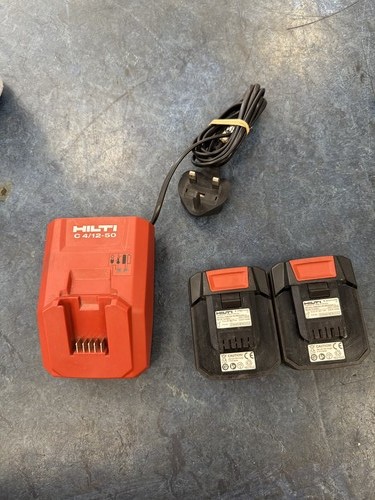 Hilti charger and batteries - hilti,