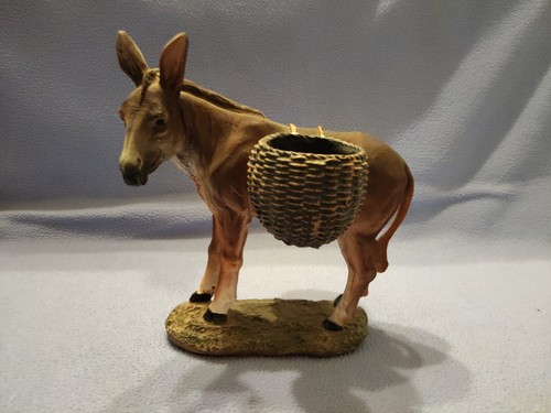 Donkey ornament with panniers - donkey,
