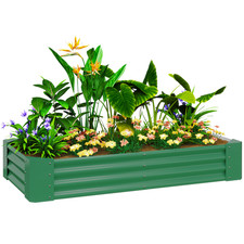 Galvanised Raised Garden Bed