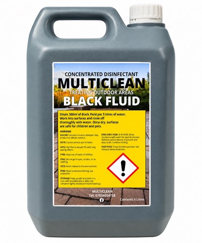 Multiclean black fluid - multiclean,
