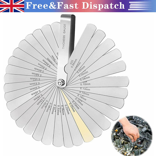 New feeler gauge - 32, dual