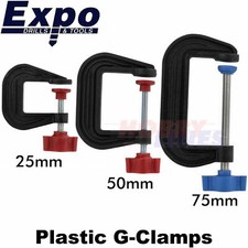 PLASTIC G-CLAMPS 3 sizes