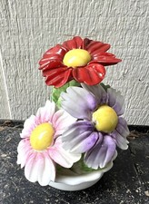 VTG Floral Bouquet Figurine