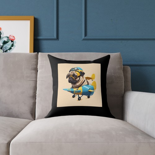 Cartoon pug pup puppy - pup,