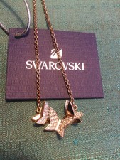 Genuine Signed Swarovski Rose