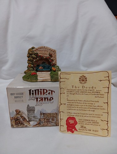Lilliput lane cosy corner - lilliput, corner'