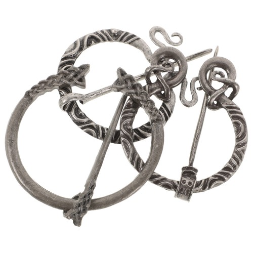 Scarf buckle vintage brooches - buckle,