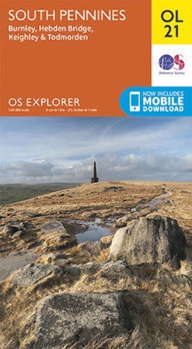 South pennines ordnance survey - south,