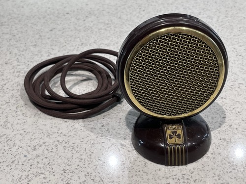 Vintage grundig microphone - vintage,