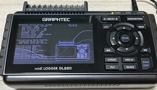 Graphtec midi logger gl220 - logger,