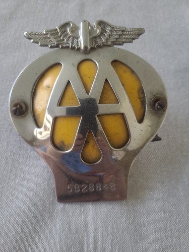 Vintage car badge - car,