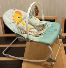 Bright Starts Baby to Toddler Bouncer Rocker Wild Vibes - Up to 18kg