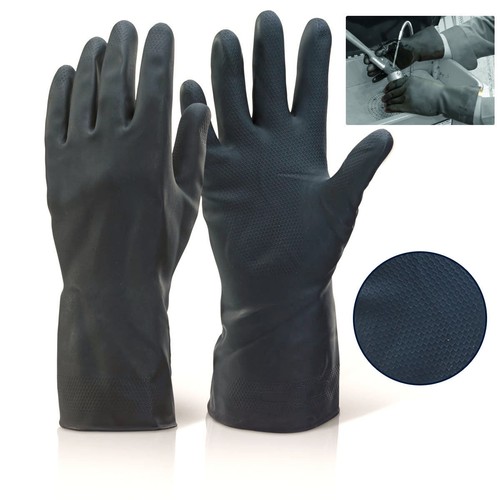 New black long gloves soft - long,