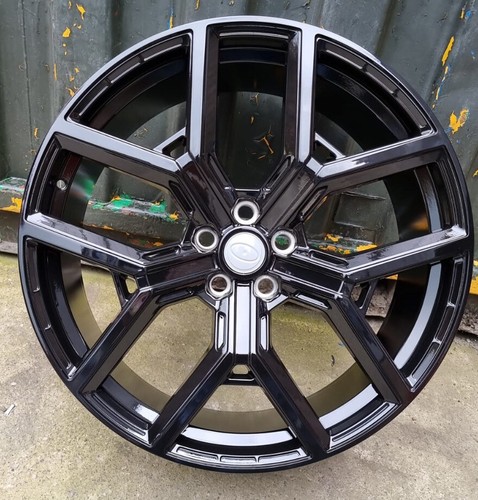 Gloss black defender - x4,