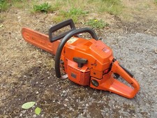 vintage husqvarna 242 chainsaw(watch video of chainsaw running)