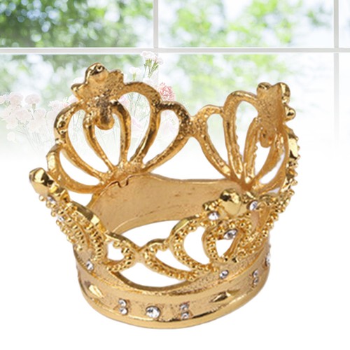Crown napkin ring - crown, rings