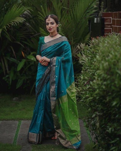 Women banarasi soft silk saree - banarasi,