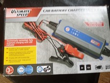 car battery charger for all 6V or 12V batteries - never used