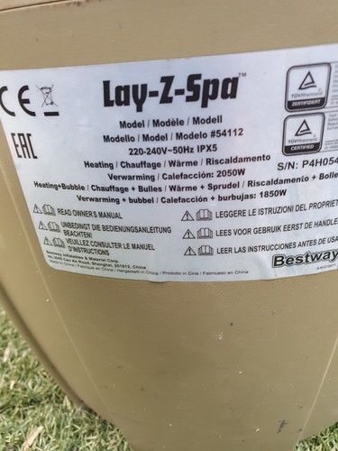 Bestway lay spa - lay-z-spa, and