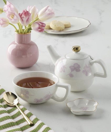 Kate spade spring pansies tea - spade,