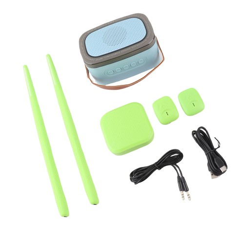Electric air drum set - set, 3d