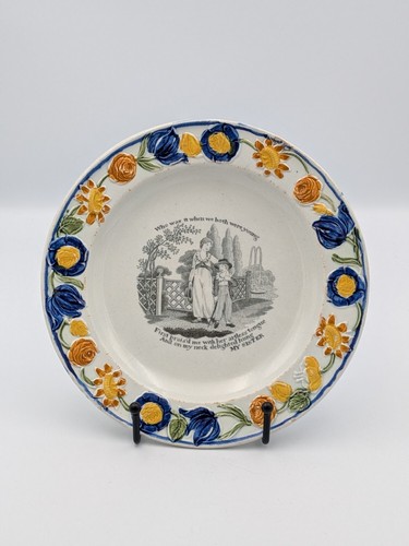 Antique prattware child - antique,
