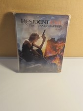 Resident Evil The Final Chapter Blu Ray Steelbook