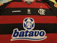 Flamengo Football Shirt XL 2010/11 Home Olympikus VGC Vinicius Brazil Genuine