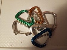 DMM  wire gate carabiners x 7