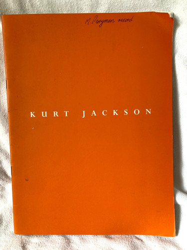 Kurt jackson painting - kurt, the