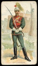 American Tobacco Co. - 'Military Uniforms C.  (T.413)' (c1895) - 5th Lancers