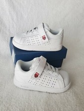 NEW, K Swiss Court Casper VLC Stay-put Casual, Toddler Baby Trainers White. Sz.5