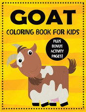 Goat Coloring Book for Kids