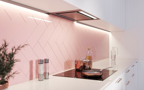 Subway brick flat pink ceramic - subway,