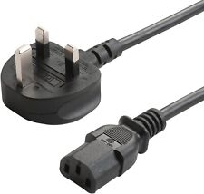 Mains Power Cable Lead 3 Pin