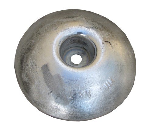 Aluminium round button anode - round/button,