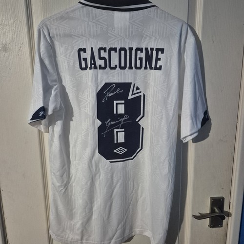 Paul gascoigne signed - paul,