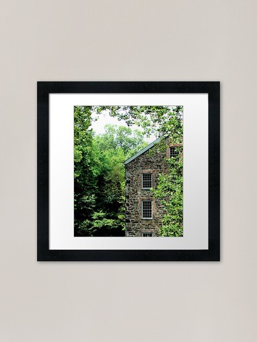 Stone mason framed art print - stone,
