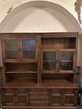 Old Charm Furniture 3 Piece Display Cabinet Set