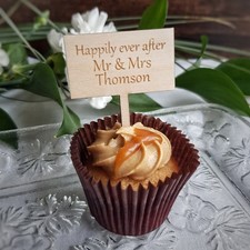 Personalised Cupcake Toppers