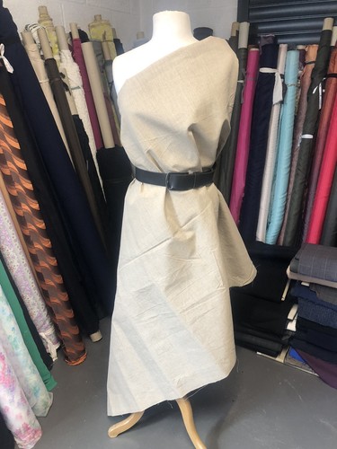 Remnant natural linen - natural,