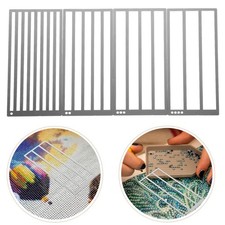 4pcs Rhinestone Ruler