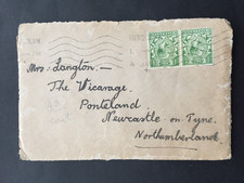 T GB 1915 ½d YELLOW GREEN x 2