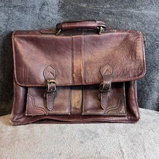 LEATHER BRIEFCASE LAPTOP