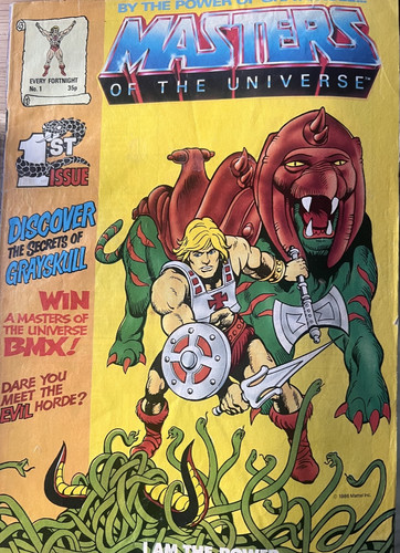 Masters the universe - masters, comic